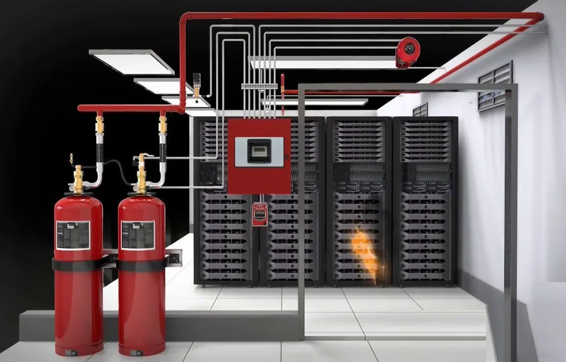 Fire Suppression System for Server Room - Fire Suppression System For Server Room - Fire Guyz